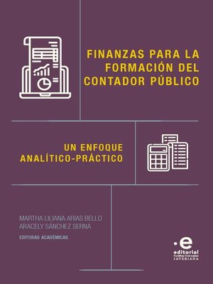 cover image of Finanzas para la formación del contador público